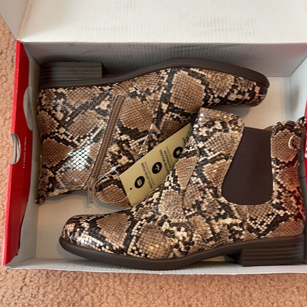 Women’s Kim Rogers Brown Snake Brandi Boots
